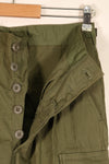 1960年代後半　S-R　アメリカ軍　4th Model ジャングルファティーグ　パンツ　状態良い　ほぼ未使用品