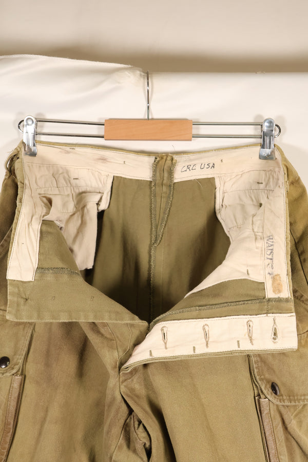 电影服装 大号电影服装 Private Ryan US Army M42 Jump Pants Used C