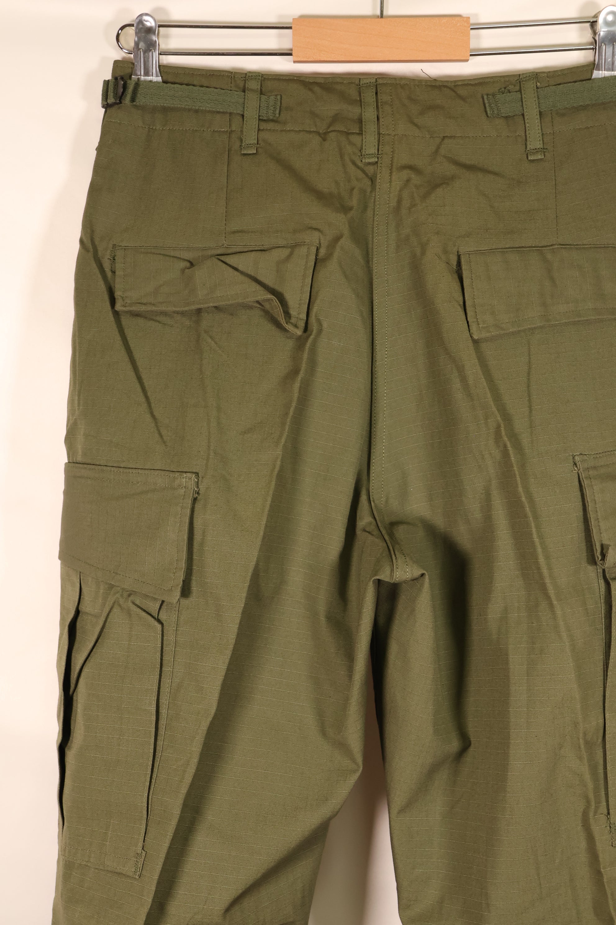 1960年代後半　S-R　アメリカ軍　4th Model ジャングルファティーグ　パンツ　状態良い　ほぼ未使用品
