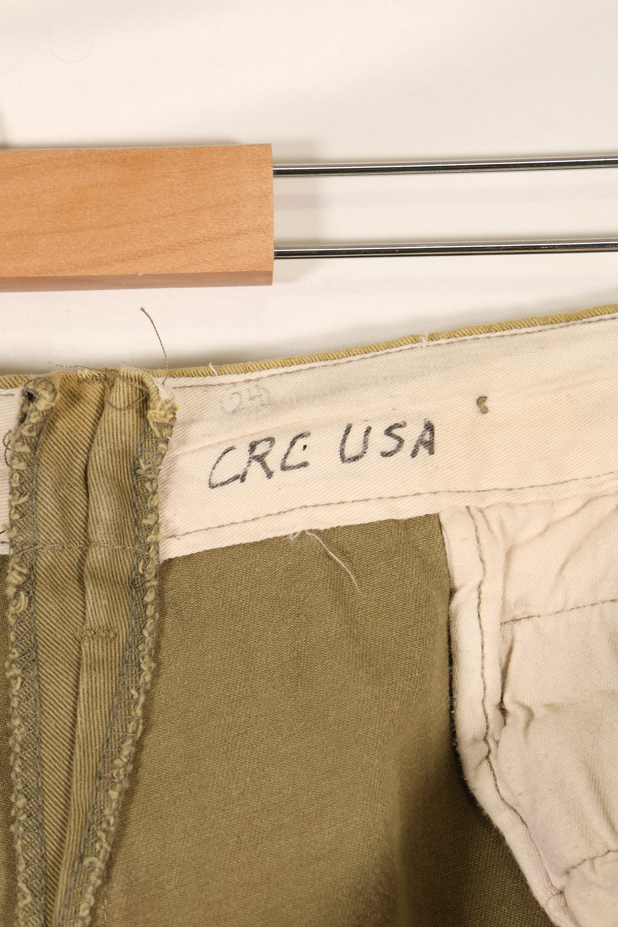 电影服装 大号电影服装 Private Ryan US Army M42 Jump Pants Used C