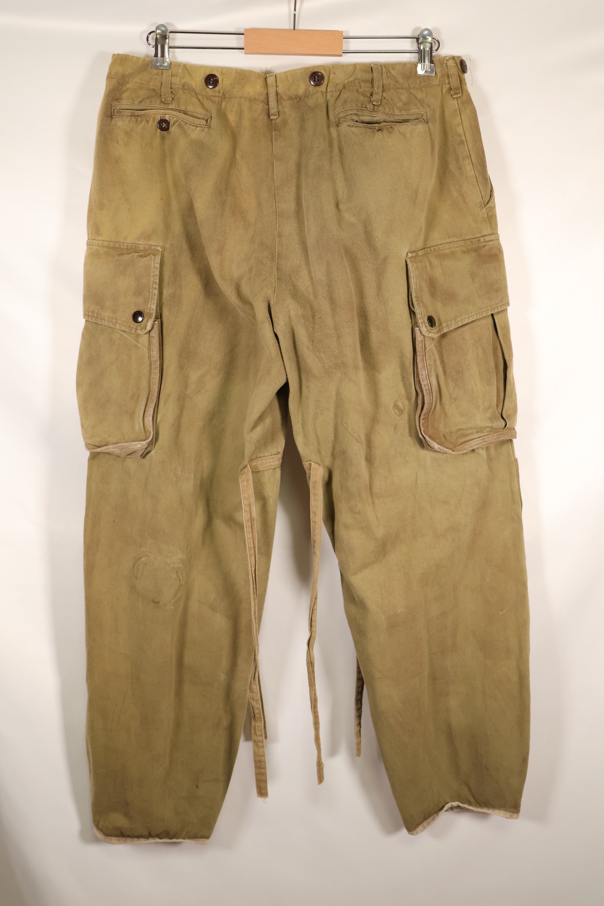 电影服装 大号电影服装 Private Ryan US Army M42 Jump Pants Used C