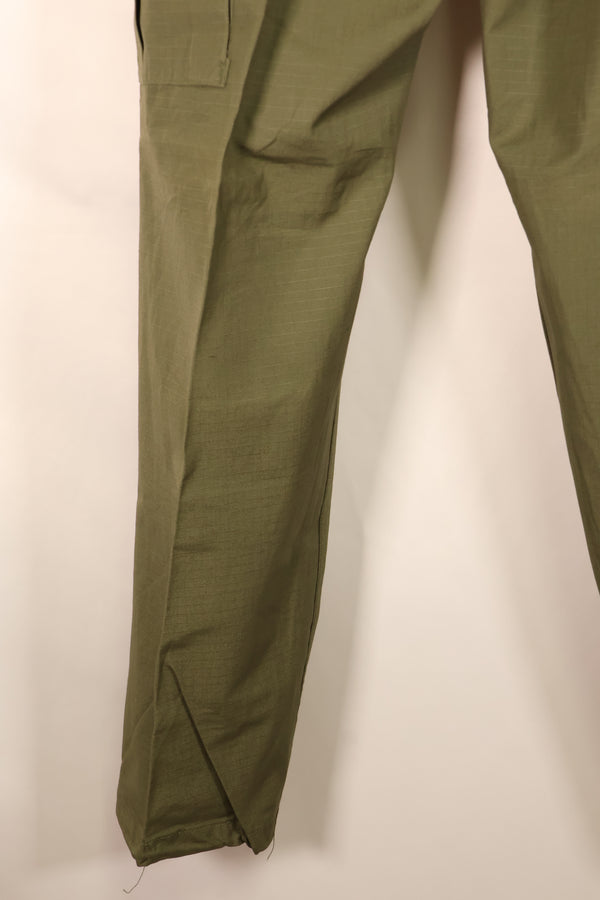 1960年代後半　S-R　アメリカ軍　4th Model ジャングルファティーグ　パンツ　状態良い　ほぼ未使用品