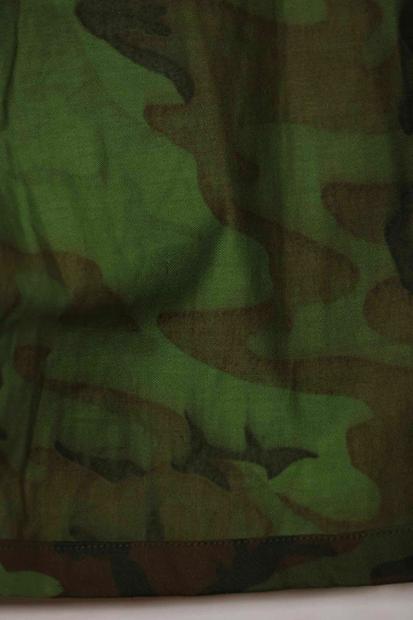 1960s U.S. Army Advisor ARVN BDQ Ranger Shirt Leaf camouflage shirt, never used.