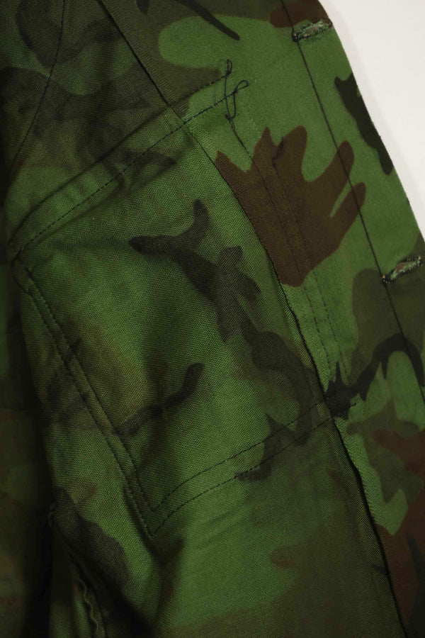 1960s U.S. Army Advisor ARVN BDQ Ranger Shirt Leaf camouflage shirt, never used.
