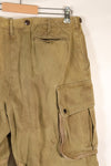 电影服装 大号电影服装 Private Ryan US Army M42 Jump Pants Used C