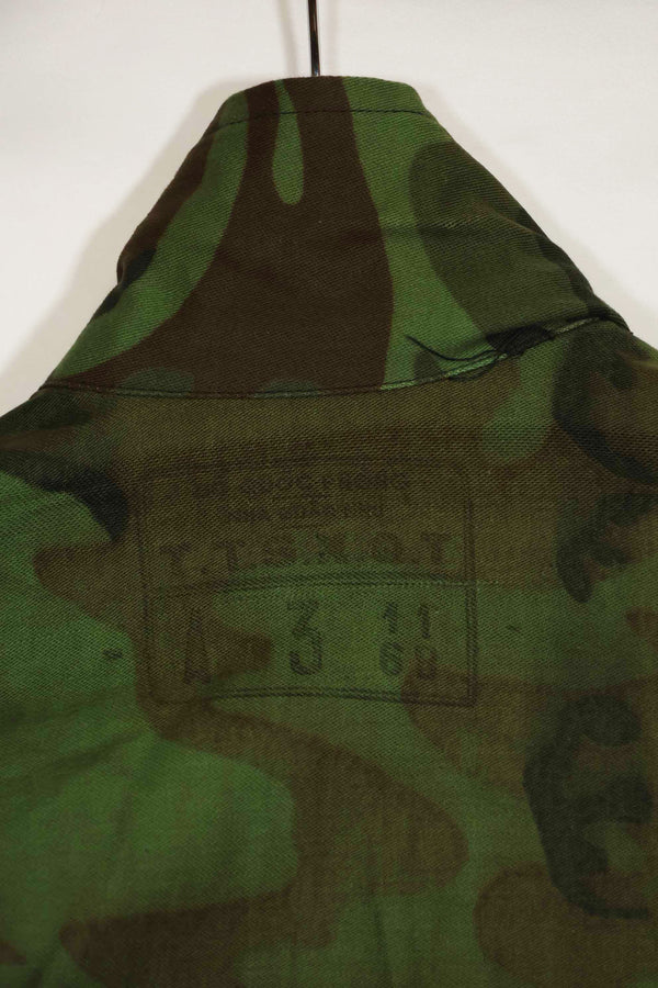 1960s U.S. Army Advisor ARVN BDQ Ranger Shirt Leaf camouflage shirt, never used.