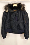 Mid-1950s X-Large USAF N2-A Flight Jacket Heavy Zone Used