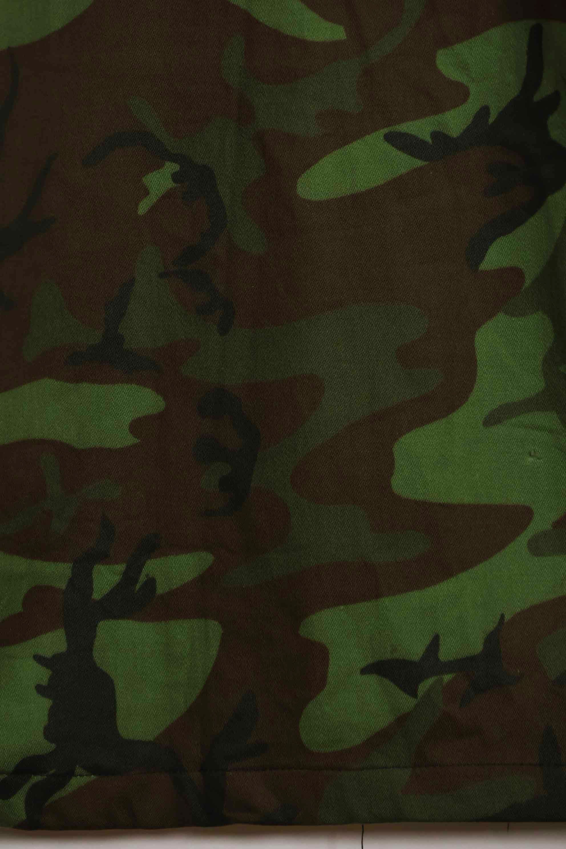 1960s U.S. Army Advisor ARVN BDQ Ranger Shirt Leaf camouflage shirt, never used.