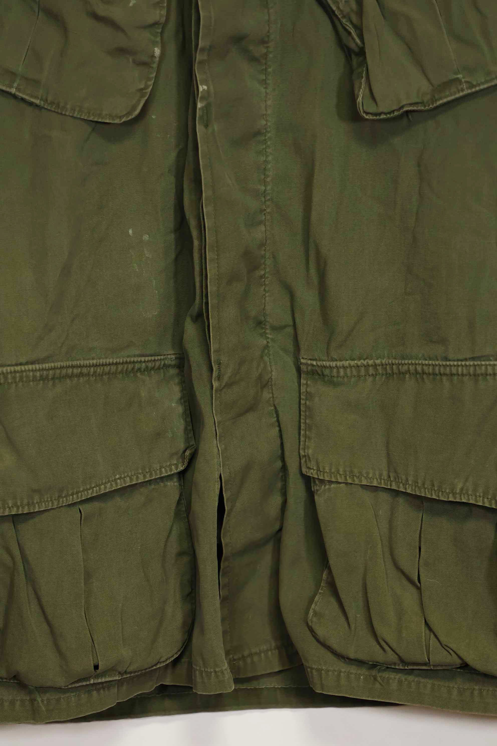 1965〜66年頃　2nd Model ジャングルファティーグ　ジャケット　S-R　パッチ付き　中古品
