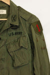 1965〜66年頃　2nd Model ジャングルファティーグ　ジャケット　S-R　パッチ付き　中古品