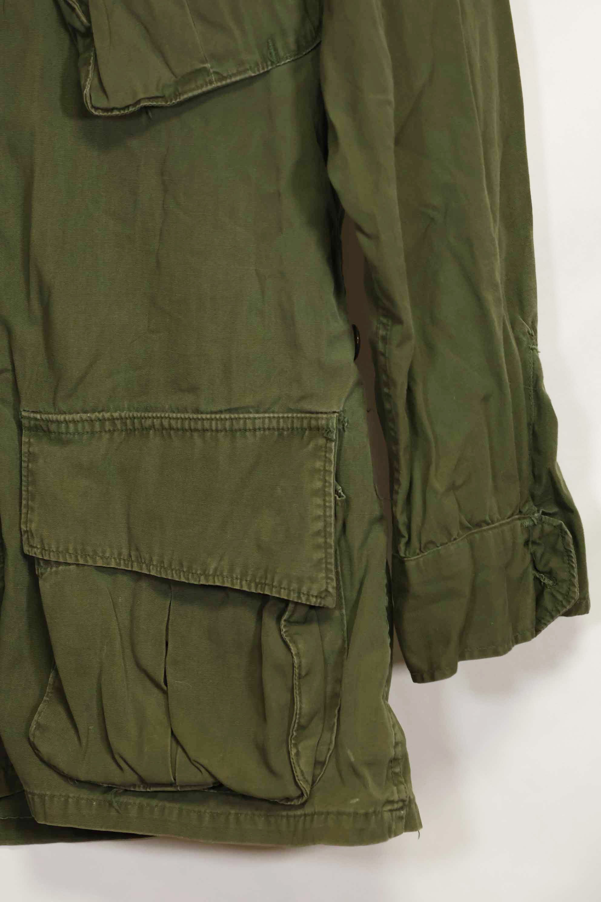 1965〜66年頃　2nd Model ジャングルファティーグ　ジャケット　S-R　パッチ付き　中古品