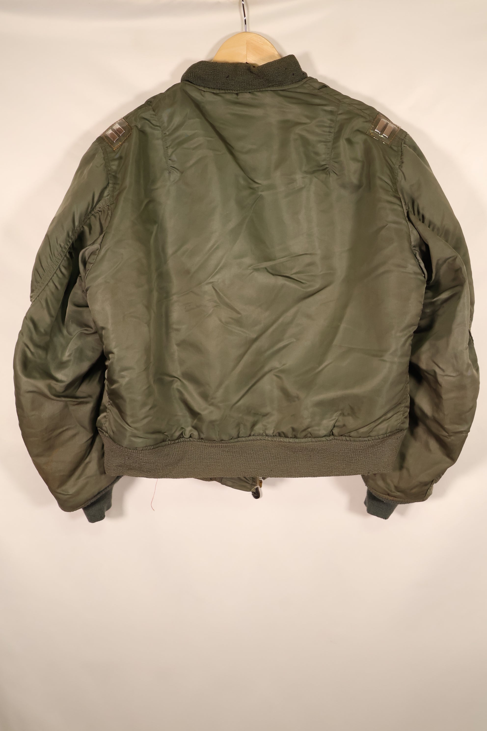 1970年契約　LARGE　アメリカ空軍　USAF　MA-1　フライトジャケット　パッチ初付　中古品