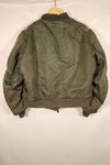 1970年契約　LARGE　アメリカ空軍　USAF　MA-1　フライトジャケット　パッチ初付　中古品