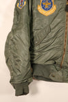 1960 Contract, MEDIUM, U.S. Air Force (USAF), L-2B Flight Jacket, Original Patches, Used