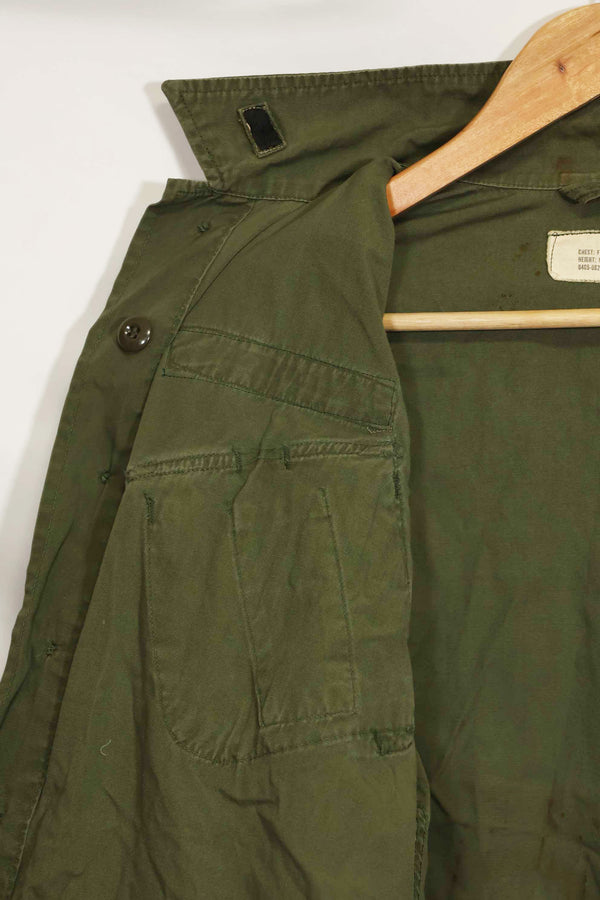 1965〜66年頃　2nd Model ジャングルファティーグ　ジャケット　S-R　パッチ付き　中古品
