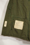 1965〜66年頃　2nd Model ジャングルファティーグ　ジャケット　S-R　パッチ付き　中古品
