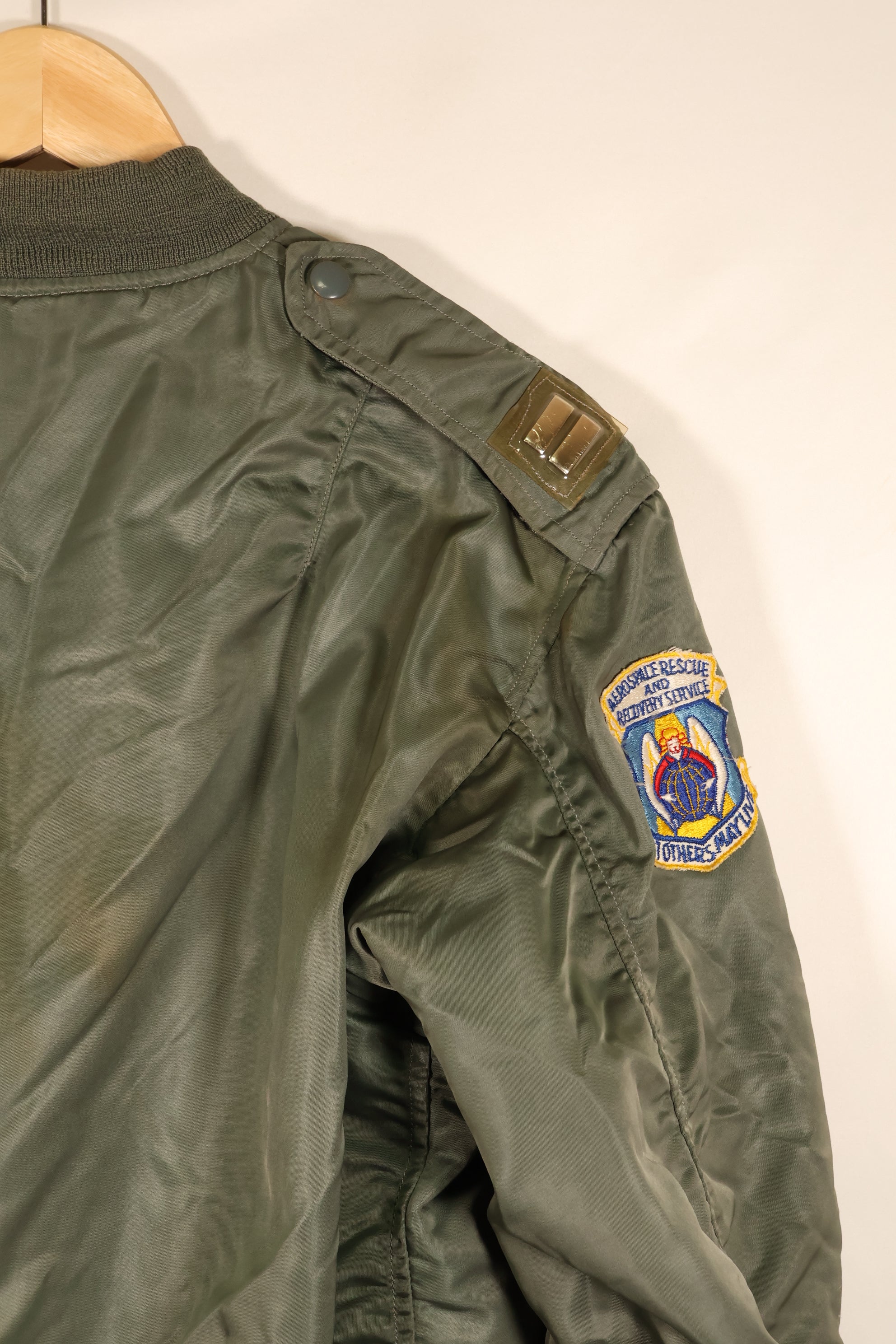 1960 Contract, MEDIUM, U.S. Air Force (USAF), L-2B Flight Jacket, Original Patches, Used