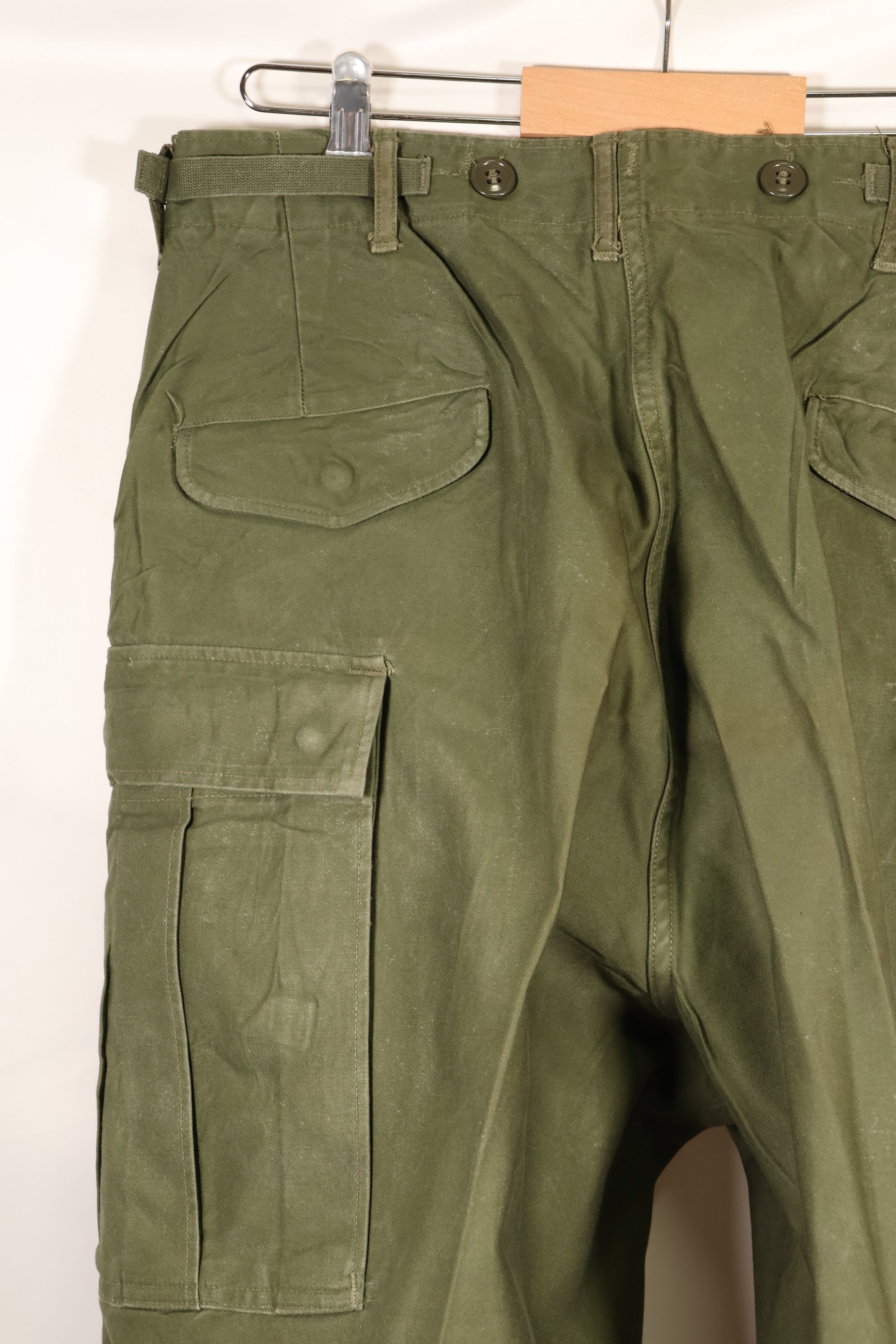1952 Contract M-S U.S. Army M-51 Field Cotton Pants Used