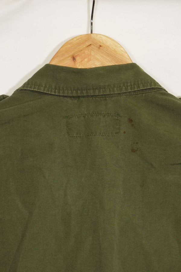 1965〜66年頃　2nd Model ジャングルファティーグ　ジャケット　S-R　パッチ付き　中古品