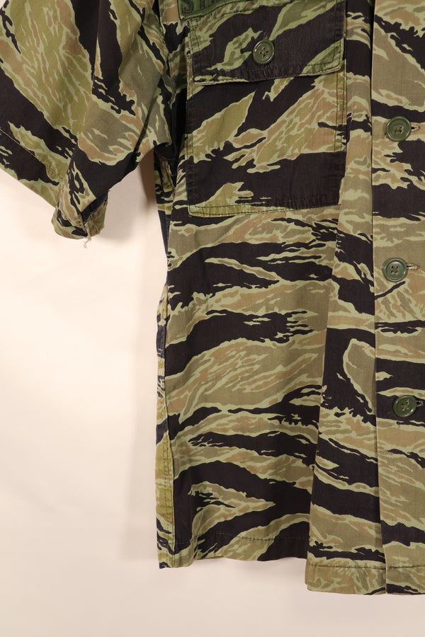 1970年　推定 S~Mサイズ　アメリカ海軍軍事顧問団　アドバイザー　VNMC 4th タイガーストライプ　セット　中古品