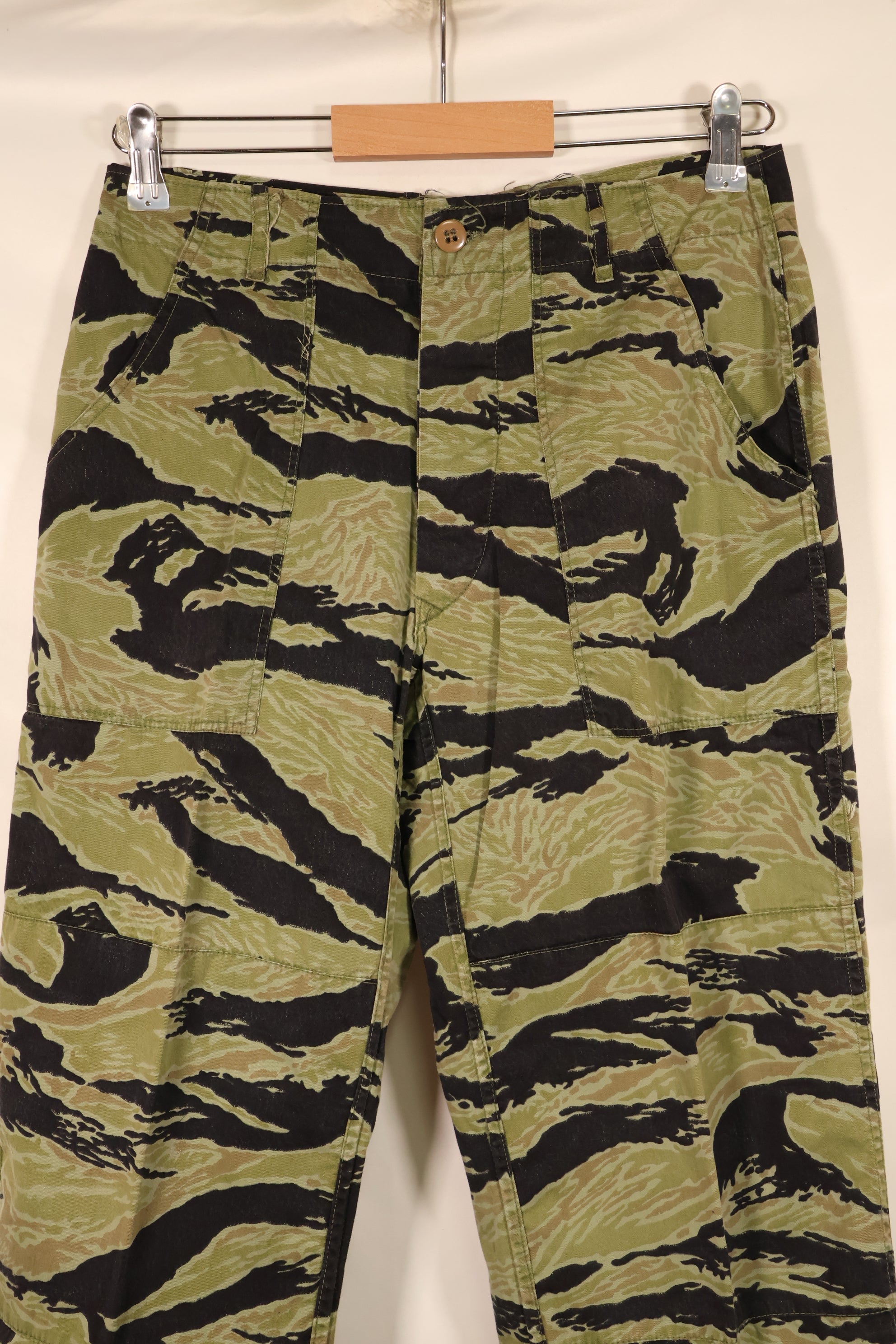 1970年　推定 S~Mサイズ　アメリカ海軍軍事顧問団　アドバイザー　VNMC 4th タイガーストライプ　セット　中古品