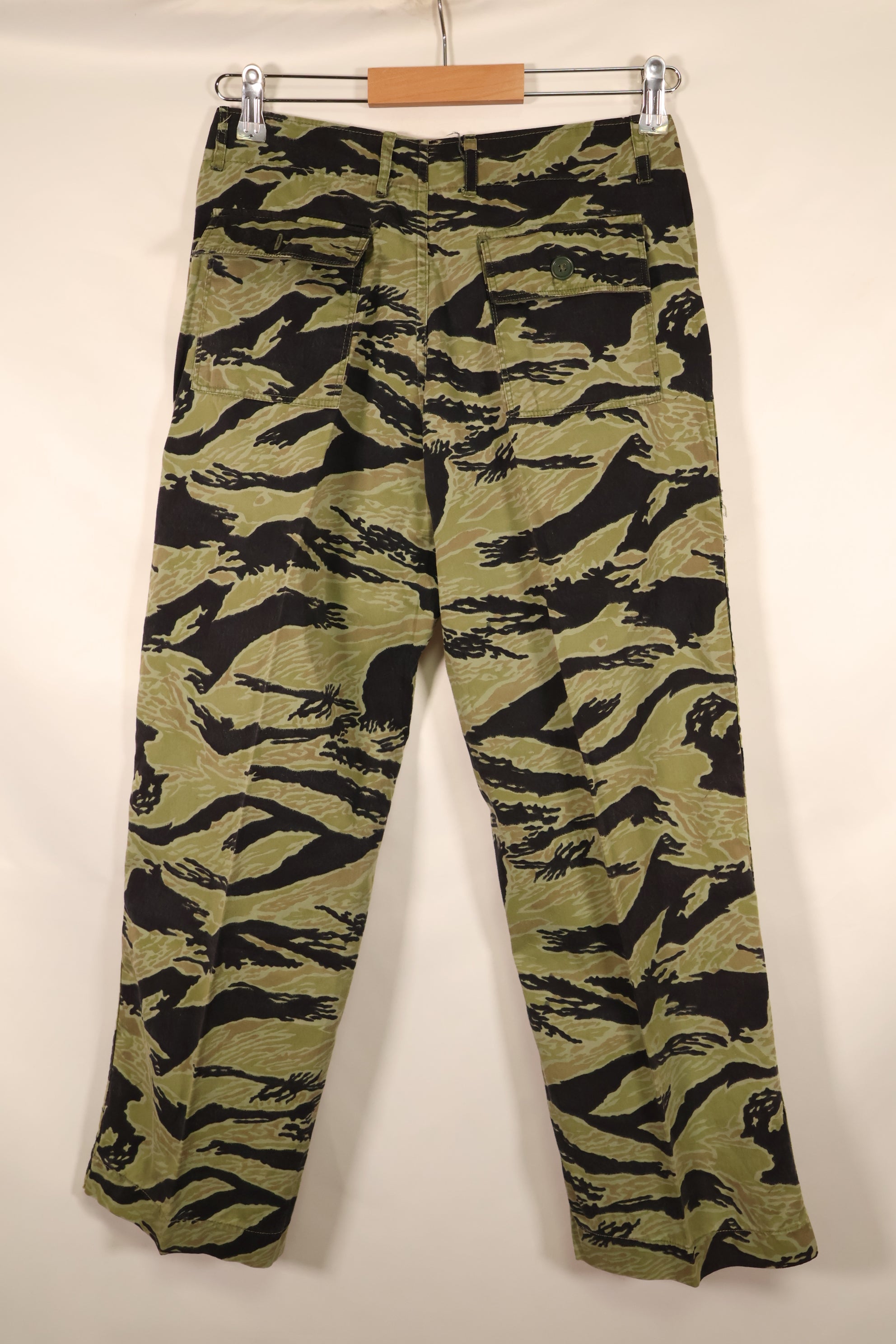 1970年　推定 S~Mサイズ　アメリカ海軍軍事顧問団　アドバイザー　VNMC 4th タイガーストライプ　セット　中古品