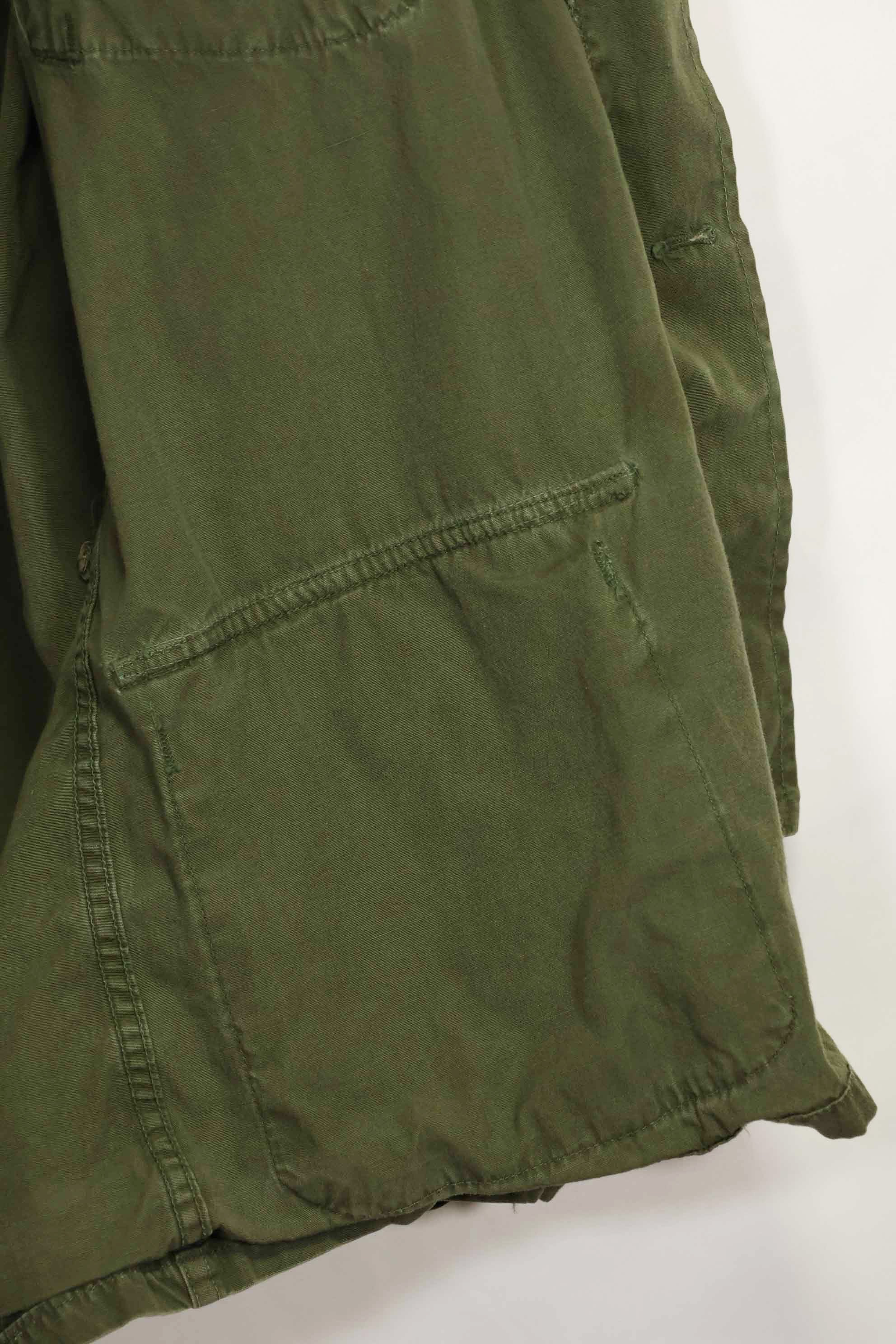 1965〜66年頃　2nd Model ジャングルファティーグ　ジャケット　S-L　パッチ付き　中古品