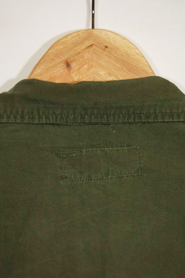 1965〜66年頃　2nd Model ジャングルファティーグ　ジャケット　S-L　パッチ付き　中古品