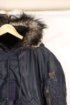 Mid-1950s X-Large USAF N2-A Flight Jacket Heavy Zone Used