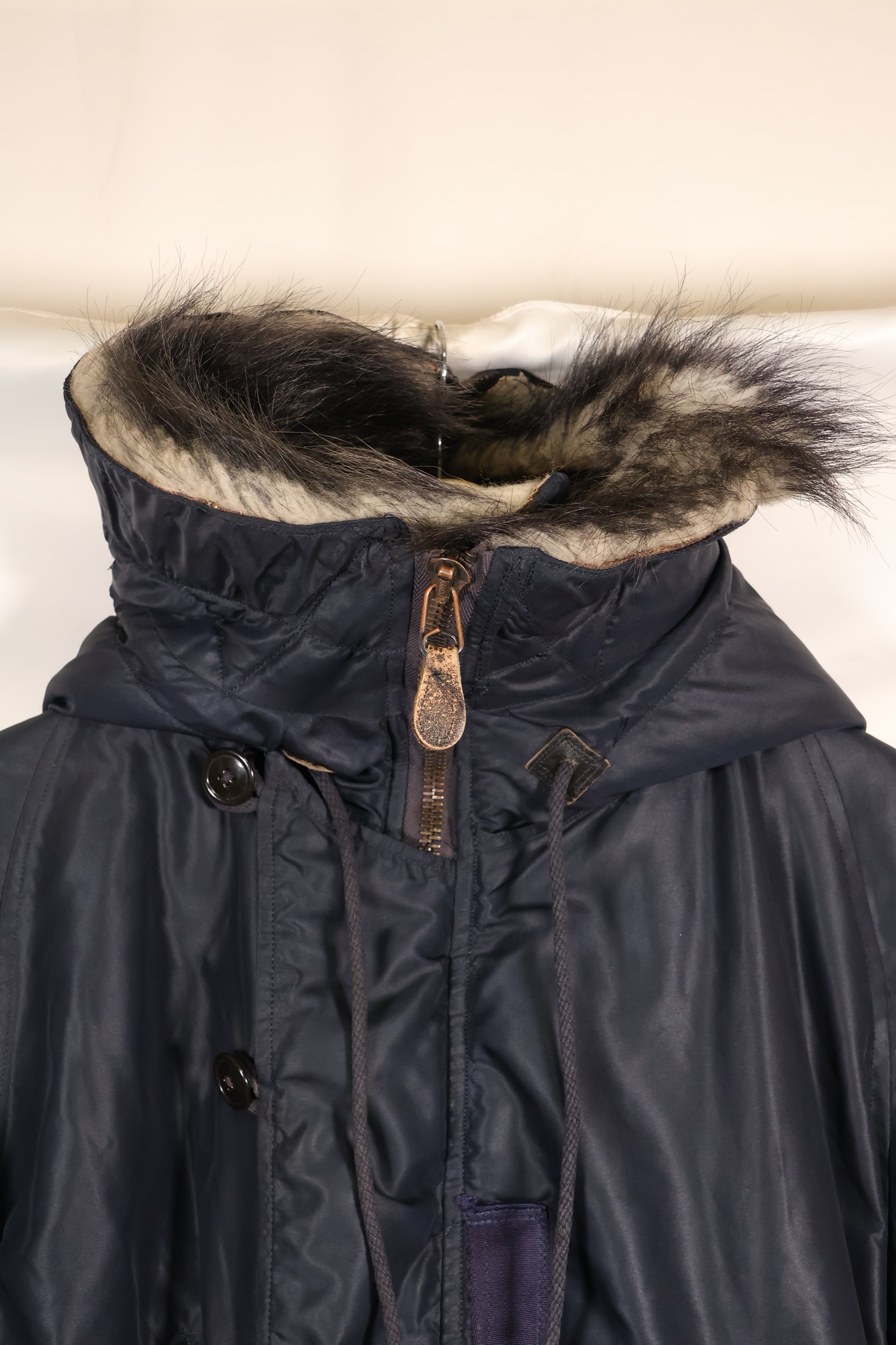 Mid-1950s X-Large USAF N2-A Flight Jacket Heavy Zone Used