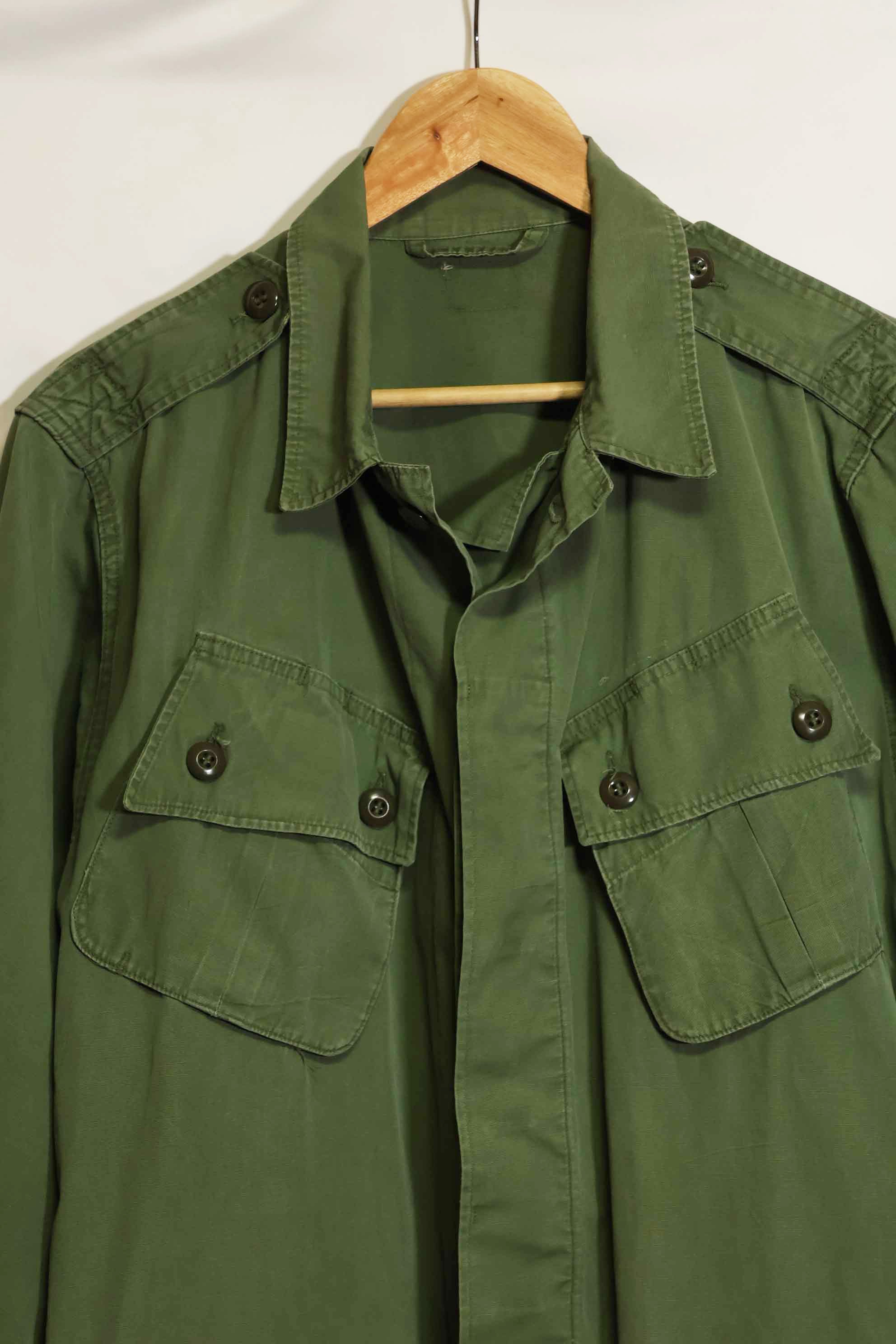 1963年〜64年製造　1st Model ジャングルファティーグ　ジャケット　ラベルなし　中古品