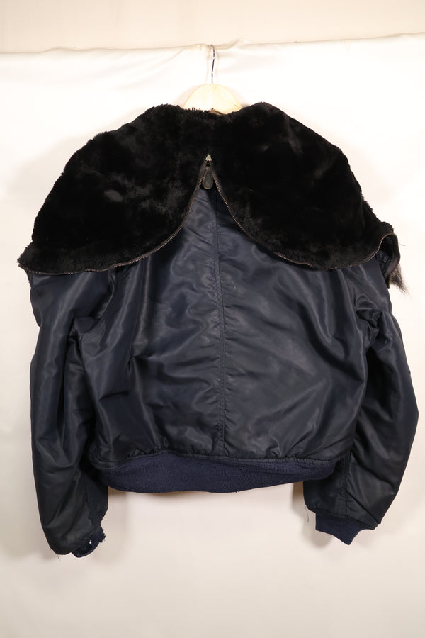Mid-1950s X-Large USAF N2-A Flight Jacket Heavy Zone Used