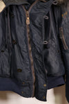 Mid-1950s X-Large USAF N2-A Flight Jacket Heavy Zone Used