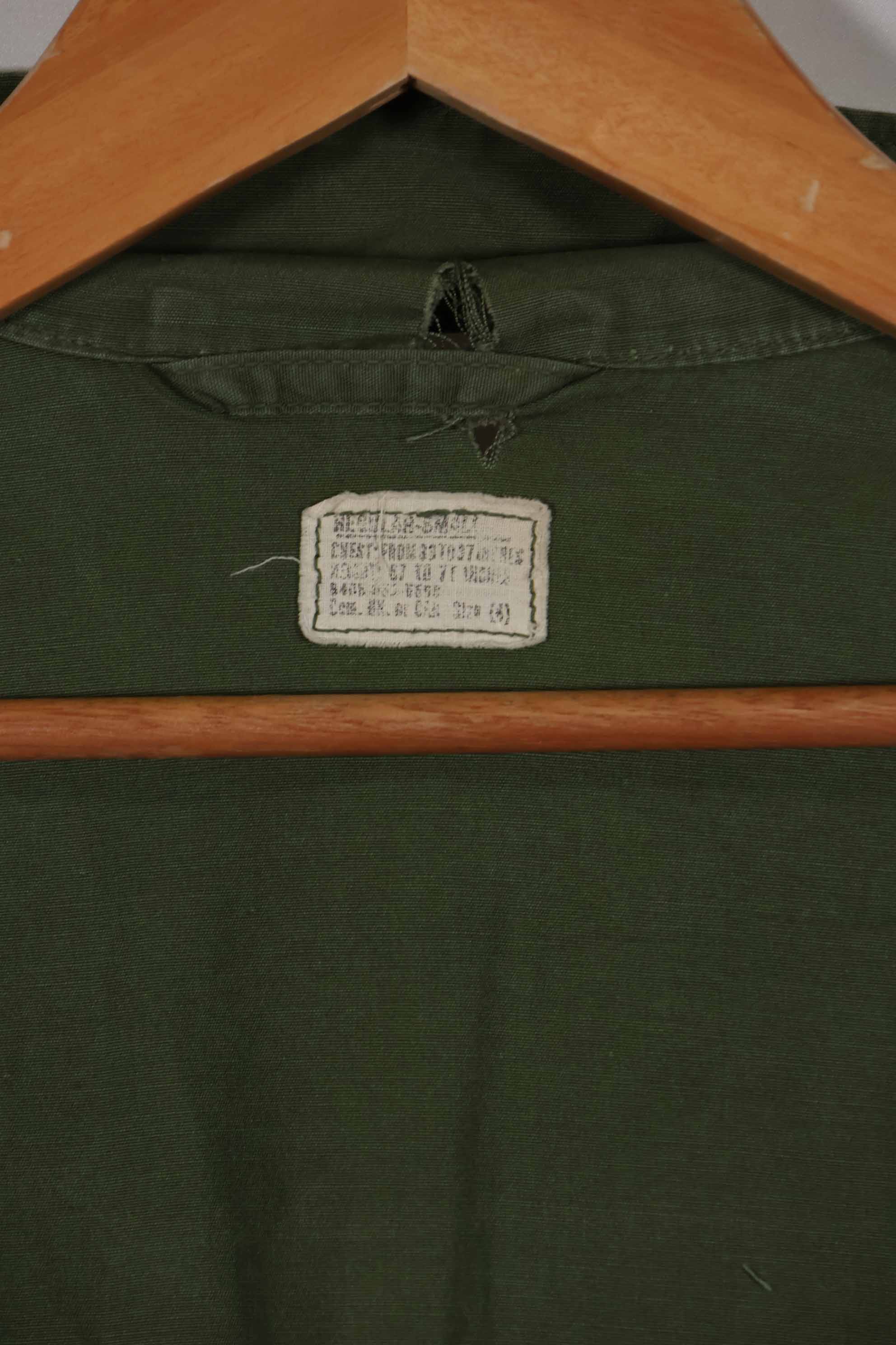 1964年製　1st Model ジャングルファティーグ　ジャケット　S-R　中古品