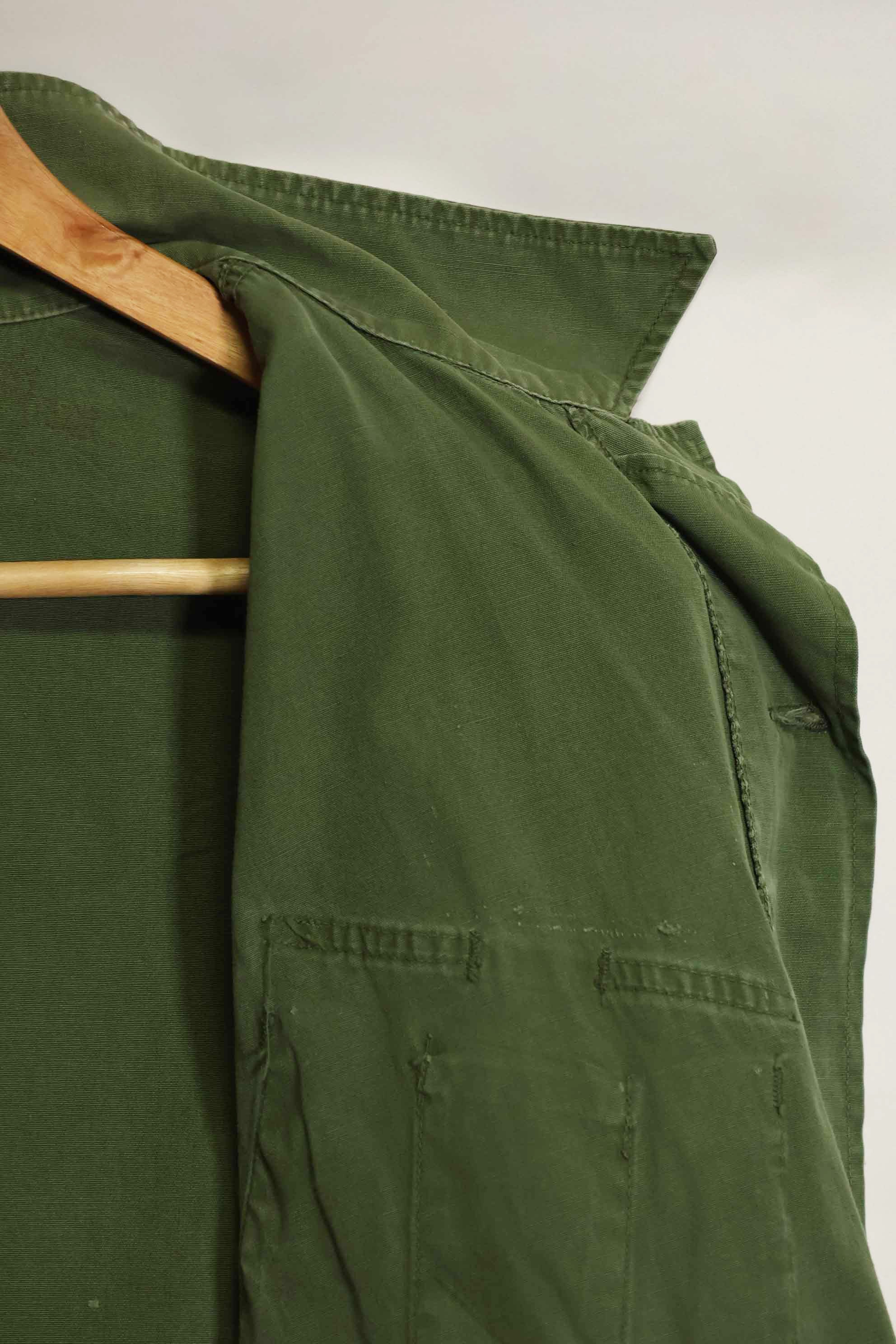 1963年〜64年製造　1st Model ジャングルファティーグ　ジャケット　ラベルなし　中古品