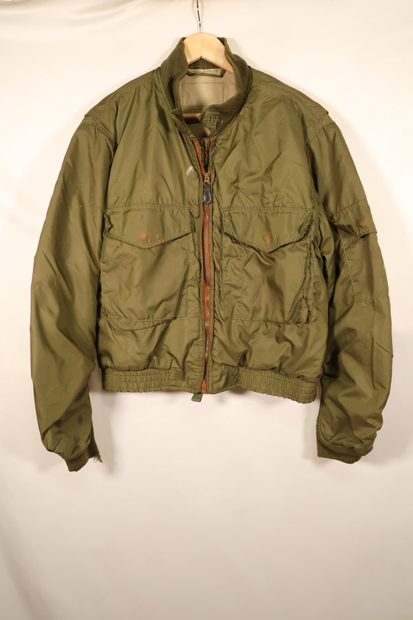1970年代　推定 44 or LARGE　アメリカ海軍 WEPジャケット　G-8 フライトジャケット　中古品
