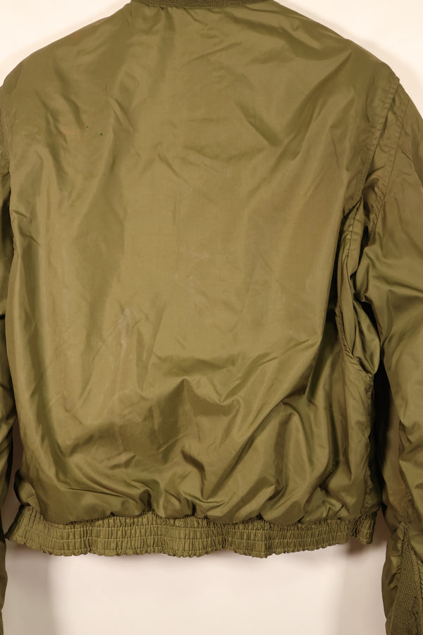 1970年代　推定 44 or LARGE　アメリカ海軍 WEPジャケット　G-8 フライトジャケット　中古品