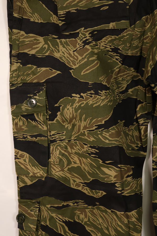 実物　デッドストック　沖縄タイガー　タイガーストライプ　パンツ　US-L ミントコンディション