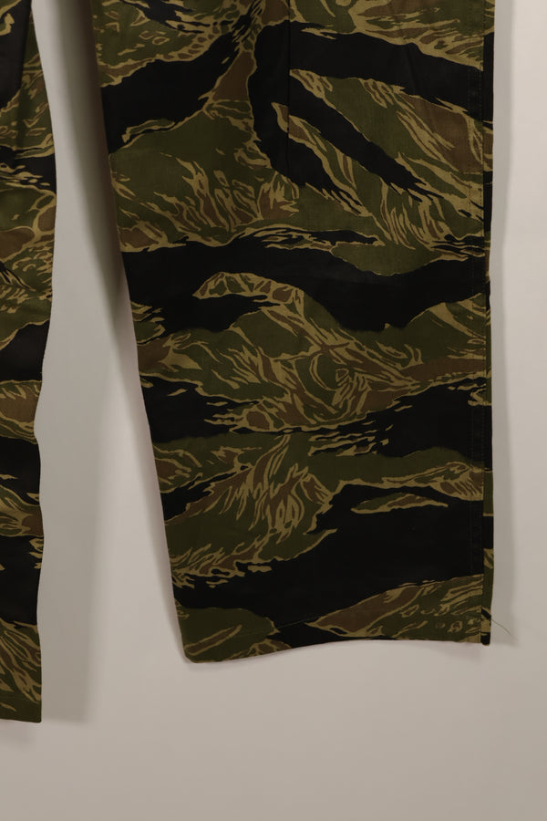 実物　デッドストック　沖縄タイガー　タイガーストライプ　パンツ　US-L ミントコンディション