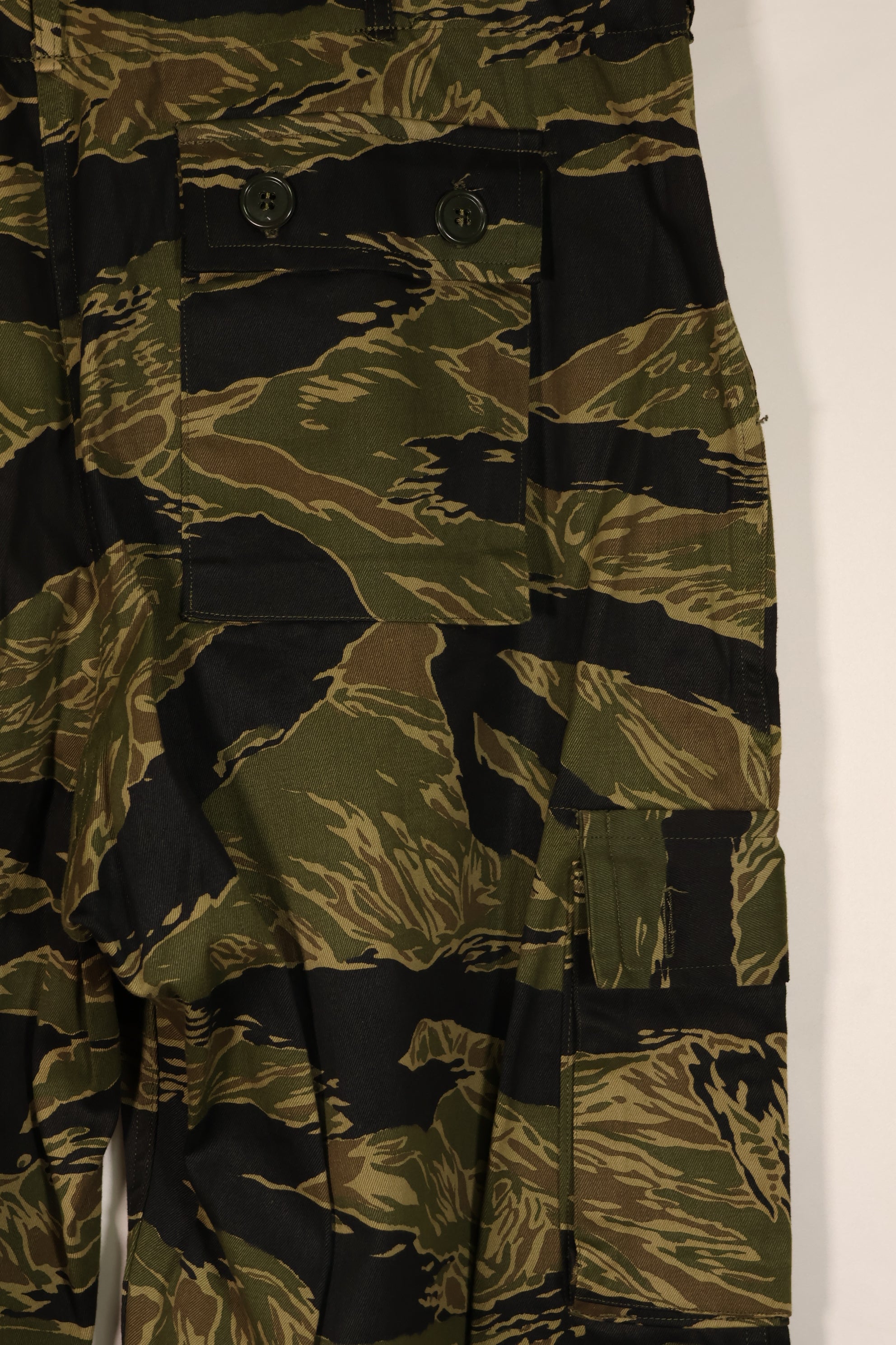 実物　デッドストック　沖縄タイガー　タイガーストライプ　パンツ　US-L ミントコンディション