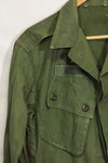 1963 Contract 1st Model Jungle Fatigue Jacket, no label, patch retrofitted, used.