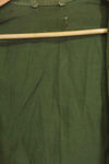 1963 Contract 1st Model Jungle Fatigue Jacket, no label, patch retrofitted, used.