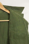1963 Contract 1st Model Jungle Fatigue Jacket, no label, patch retrofitted, used.