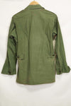 1963 Contract 1st Model Jungle Fatigue Jacket, no label, patch retrofitted, used.