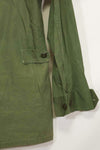 1963 Contract 1st Model Jungle Fatigue Jacket, no label, patch retrofitted, used.