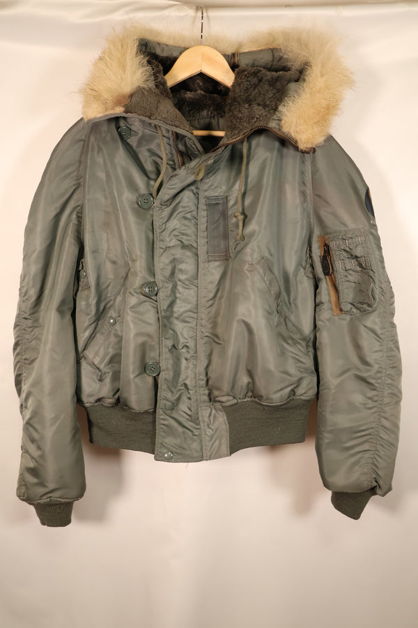 1950年代　EX-LARGE　アメリカ空軍　USAF　N2-B　フライトジャケット　状態良い　中古品