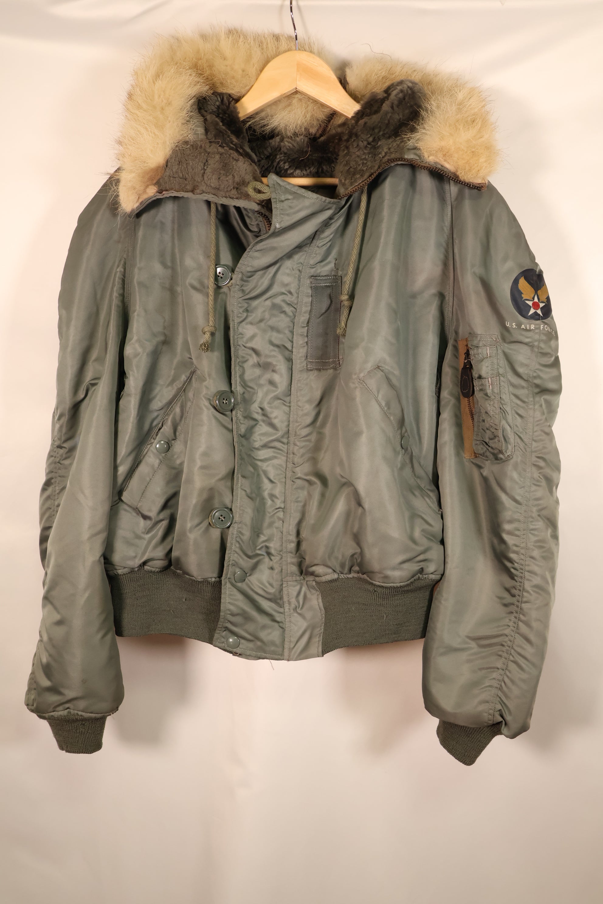 1950年代　EX-LARGE　アメリカ空軍　USAF　N2-B　フライトジャケット　状態良い　中古品