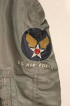 1950年代　EX-LARGE　アメリカ空軍　USAF　N2-B　フライトジャケット　状態良い　中古品