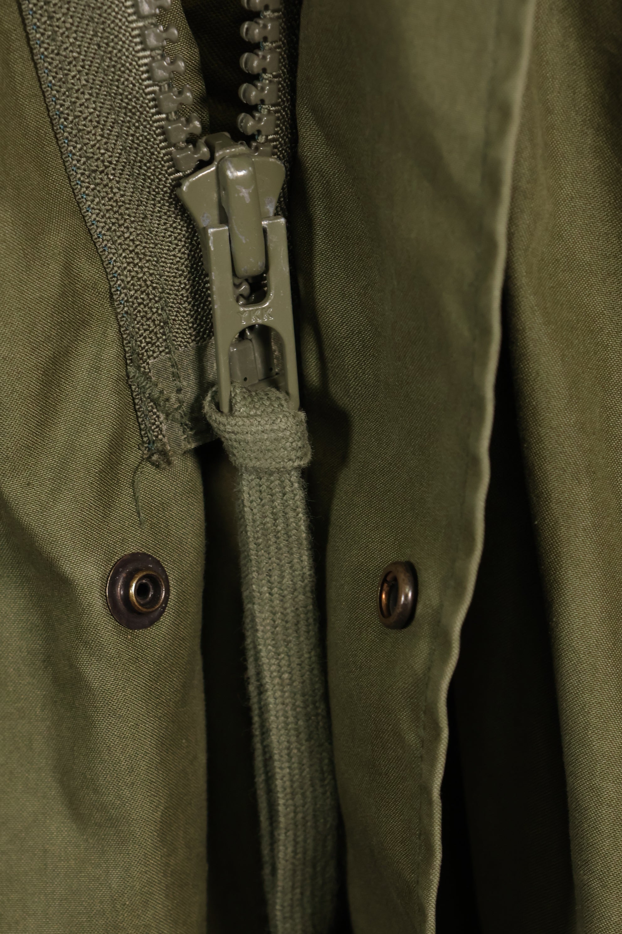 大号 M65 野战派克大衣套装 M51，带衬里，使用过，D