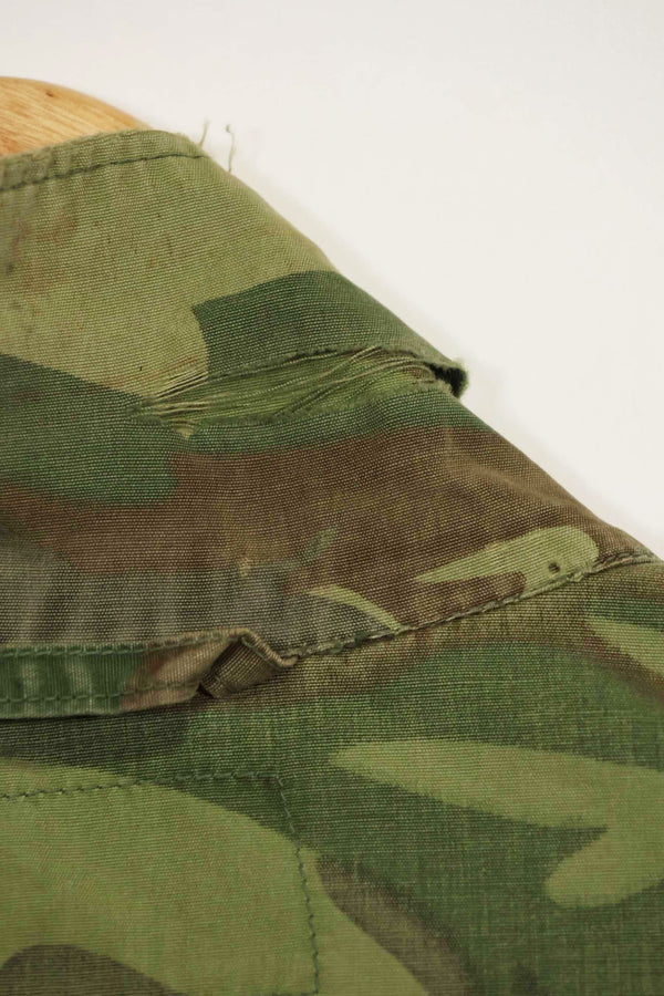 1966〜67年頃　ポップリン製　ERDL　初期プリント　ジャングルファティーグジャケット　サイズタグなし　中古品